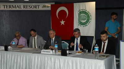 Gönen Kaplıcaları İşletmesi A.Ş.’nin 63. Olağan Kongresi’nde yönetim kurulu üyeleri