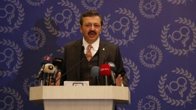 Türkiye Odalar ve Borsalar Birliği (TOBB) Başkanı M. Rifat Hisarcıklıoğlu,