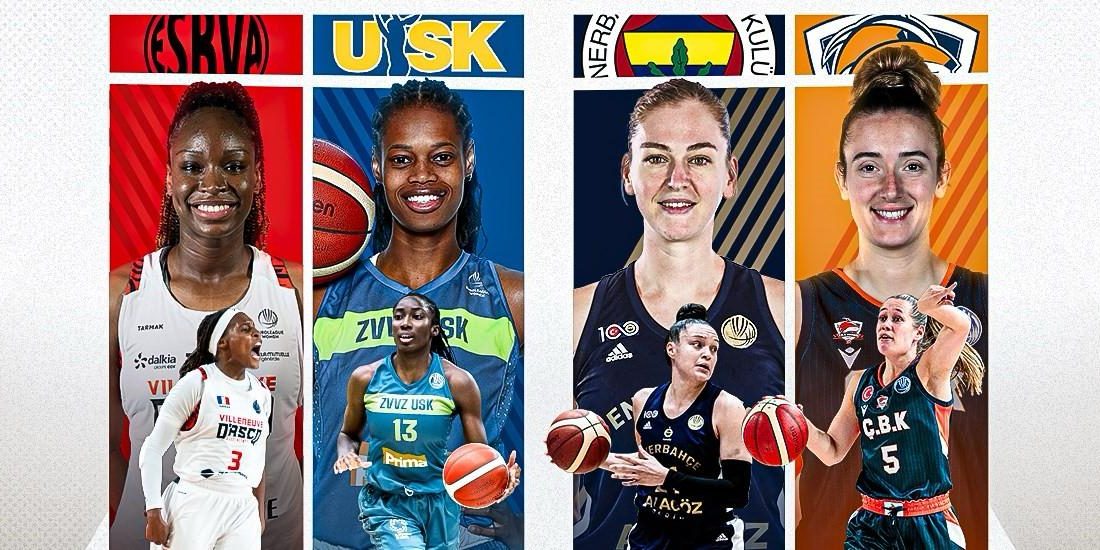 FIBA Kadınlar Euroleague’de Final-Four heyecanı yarın Mersin’de oynanacak maçlarla başlayacak.&nbsp;FIBA