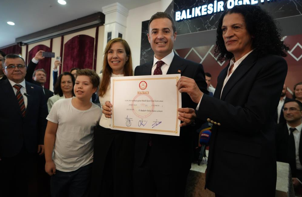 Balıkesir’de, 31 Mart yerel seçimlerinde oyların yüzde 50’sinden fazlasını alan