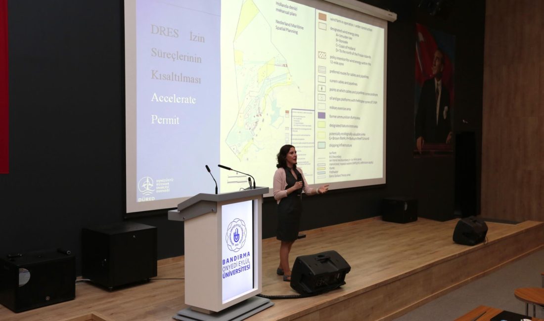 BANÜ’de gerçekleştirilen “Denizüstü Rüzgar Enerjisi, Hidrojen ve Eğitim Yoluyla Yeşil