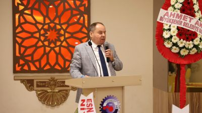 Bandırma Küçük Sanayi Kooperatifi Olağan Genel Kurul Kongresi’nde Hayri Özden