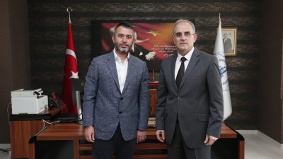 BANÜ Rektörü Prof. Dr. İsmail Boz’u ziyaret eden Arkas Holding