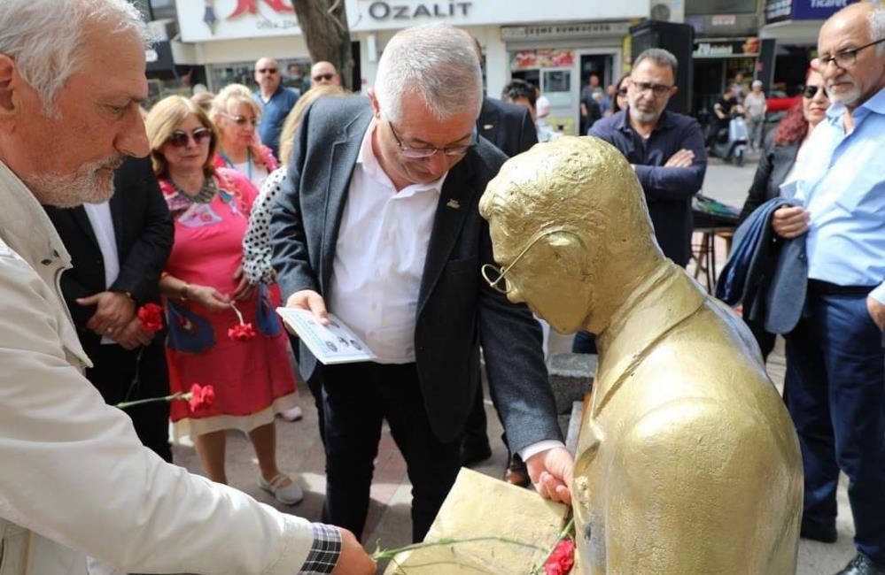 Edremit Belediyesi ölümünün 76. yılında yazar Sabahattin Ali’yi adının verildiği