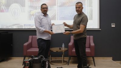 ANÜ Denizcilik Meslek Yüksekokulu öğrencilerine yönelik düzenlenen konferansta, Teknik Dalış