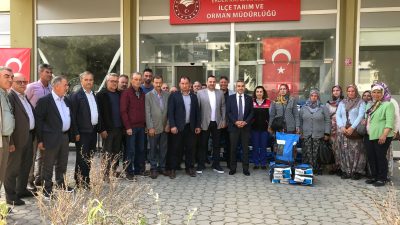 Balıkesir İl Tarım ve Orman Müdürlüğü tarafından Erdek’te yüzde 75