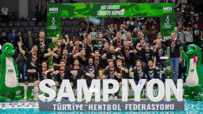 HDI Sigorta Hentbol Erkekler Türkiye Kupası finalinde Spor Toto’yu 40-31