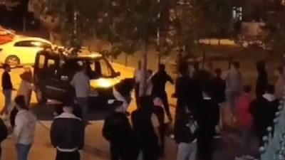 Bursa’nın İnegöl ilçesi Mesudiye Mahallesi’nde meydana gelen olayda şahıslar arasındaki