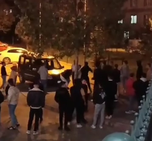 Bursa’nın İnegöl ilçesi Mesudiye Mahallesi’nde meydana gelen olayda şahıslar arasındaki