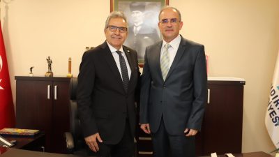 BANÜ Rektörü Prof. Dr. İsmail Boz, yerel seçimlerin ardından Bandırma