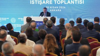 Milli Eğitim Bakanı Yusuf Tekin, Eğitim Fakültesi Dekanları İstişare Toplantısı’na