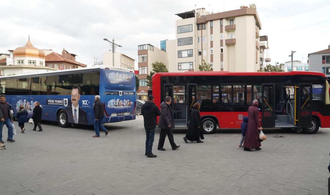Balıkesir genelinde Balıkesir Büyükşehir Belediye Başkanı Yücel Yılmaz, seçimler öncesi