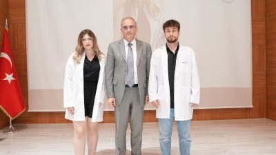 Bandırma Onyedi Eylül Üniversitesi’nde (BANÜ) Fizyoterapi ve Rehabilitasyon Bölümü öğrencileri