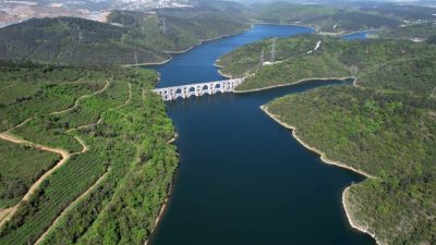 İstanbul’da cumartesi günü etkili olan yağmurun ardından barajlardaki doluluk oranı