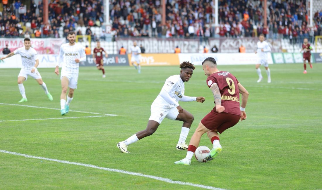 Trendyol 1. Lig’in 29. haftasında Bandırmaspor sahasında karşılaştığı Manisa FK
