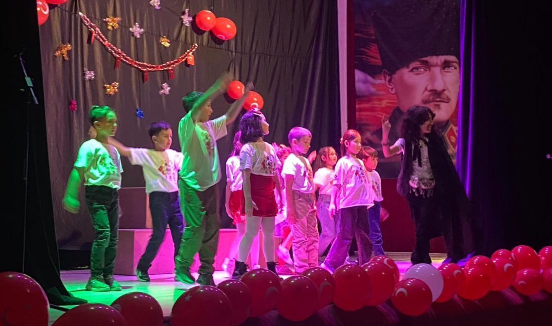 23 Nisan’da sahne Bandırmalı çocukların Bandırma Belediyesi drama atölyesi ilkokul