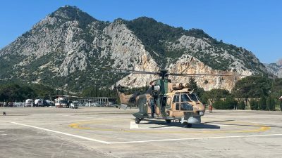 Milli Savunma Bakanlığı (MSB), Antalya’da meydana gelen teleferik kazası sonucu
