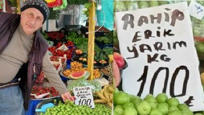 İlginç isimlerle satılan eriğin kilosunun gerçek 200 lira olan fiyatının