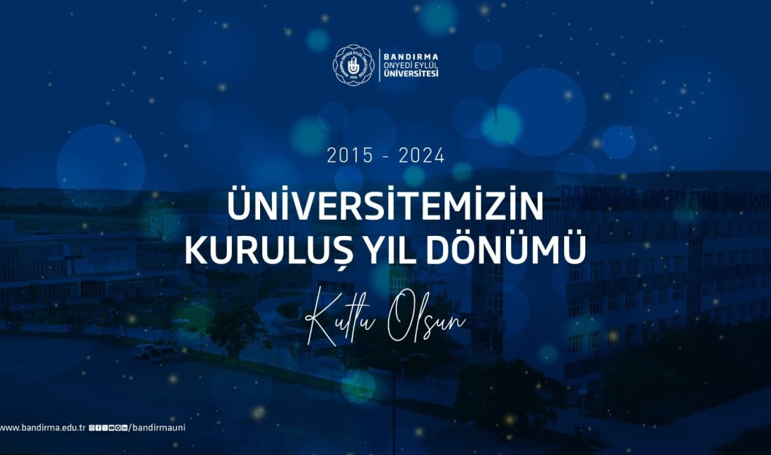Bandırma Onyedi Eylül Üniversitesi (BANÜ) Rektörü Prof. Dr. İsmail Boz,