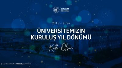 Bandırma Onyedi Eylül Üniversitesi (BANÜ) Rektörü Prof. Dr. İsmail Boz,