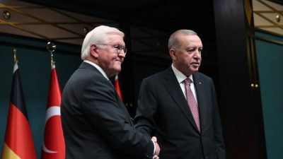 Cumhurbaşkanı Recep Tayyip Erdoğan, “Almanya ile savunma sanayiinde karşılaştığımız kısıtlamaları