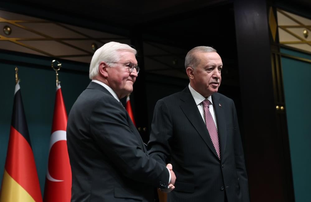 Cumhurbaşkanı Recep Tayyip Erdoğan, “Almanya ile savunma sanayiinde karşılaştığımız kısıtlamaları