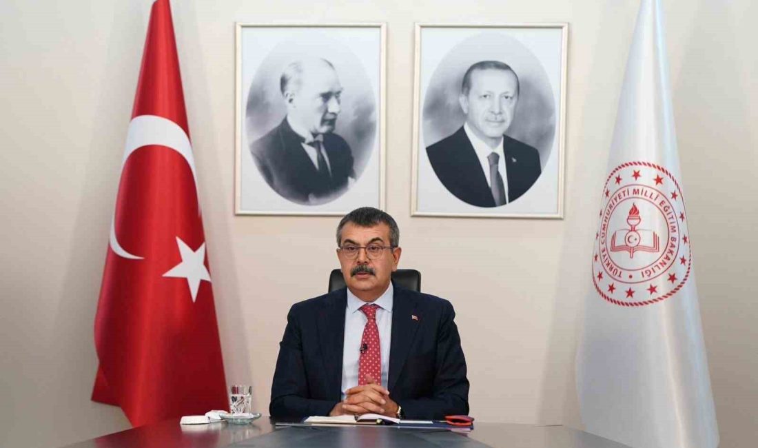 Milli Eğitim Bakanı Yusuf Tekin, “Çocuklarımız için özveriyle çalışan meslektaşlarımıza
