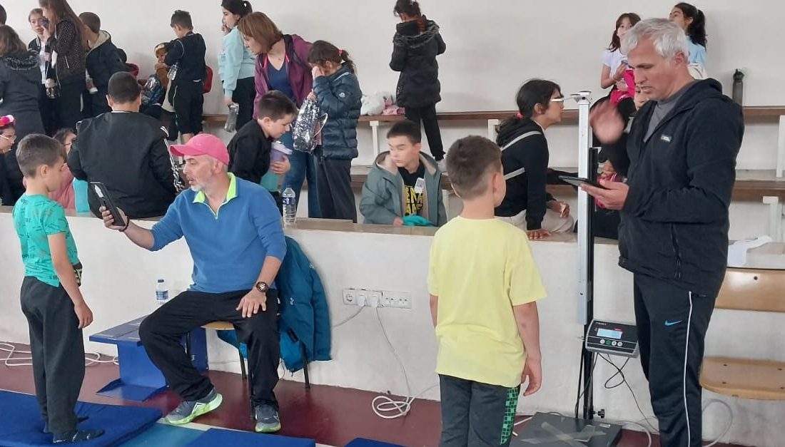 Bandırma’da Gençlik ve Spor Bakanlığı tarafından Türkiye Sportif Yetenek Taraması