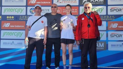 Bandırmalı genç sporcu Zeynep Ay, Modern Pentatlon Türkiye Şampiyonası’nda önemli