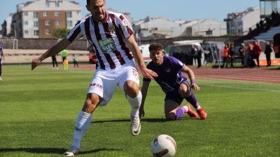 Trendyol 1. Lig’in 33. hafta maçında Bandırmaspor sahasında Ankara Keçiörengücü