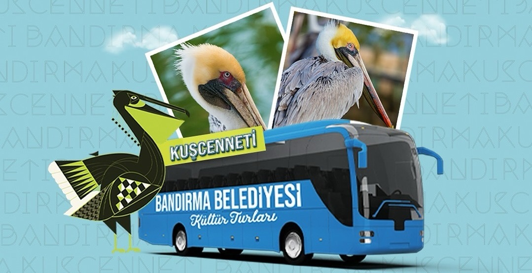 Bandırma Belediyesi, festival öncesinde Kuşcenneti Milli Parkı’na ücretsiz gezi programı
