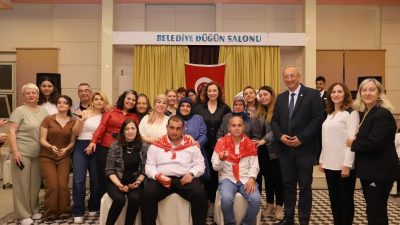 Bandırma’da askere gidemeyen engelli bireyler için Temsili Asker Kınası ve
