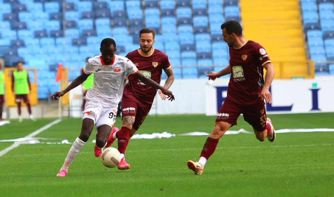 Trendyol 1. Lig’in 34. haftasında Adanaspor, evinde Bandırmaspor’u 1-0 mağlup