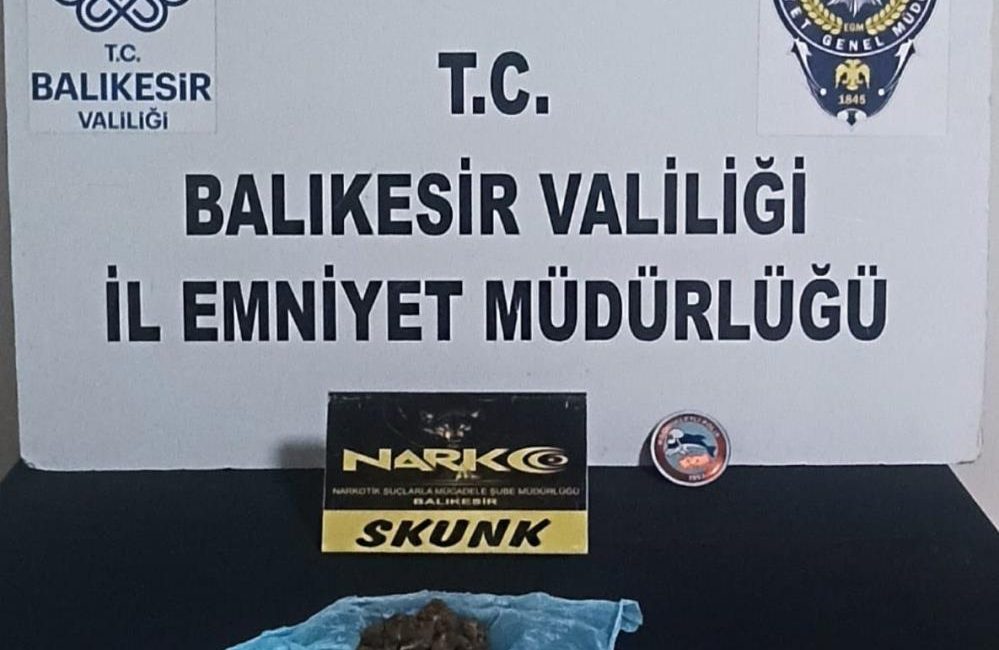 Balıkesir’de Asayiş Şube Müdürlüğü