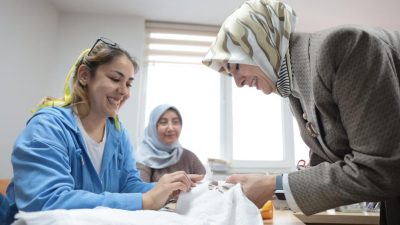 &nbsp;Aile ve Sosyal Hizmetler Bakanı Mahinur Özdemir Göktaş, kadınların kişisel