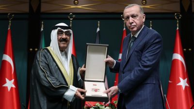 Kuveyt Emiri Meşal el-Ahmed el-Cabir es-Sabah’ın Ankara’ya ziyaretinde Türkiye ve