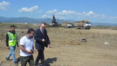 Edremit Tarıma Dayalı Organize Sanayi Bölgesinde (TDİOSB) altyapı çalışmaları son