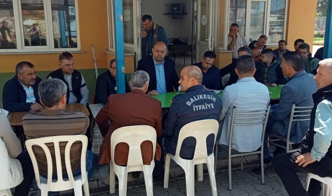 Pazarcılar Odası ve Pazarcı esnafıyla buluşan Gönen Belediye Başkanı, esnafların