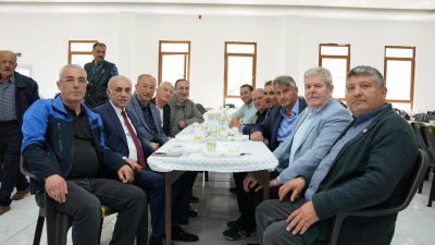 Şehitler için Sahil Yenice’de düzenlenen “Geleneksel Köy Hayrı Mevlidi”ne Bandırma
