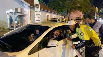 Balıkesir’de İl Emniyet Müdürlüğüne bağlı trafik ekipleri ve Balıkesir Otomobil