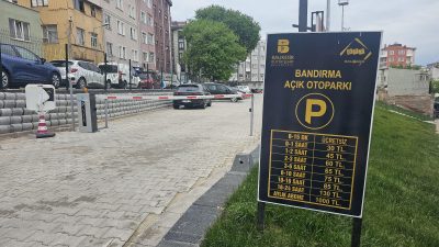 Bandırma’da bulunan ve Balıkesir Büyükşehir Belediyesi’ne ait otoparklarda uygulanan abonelik