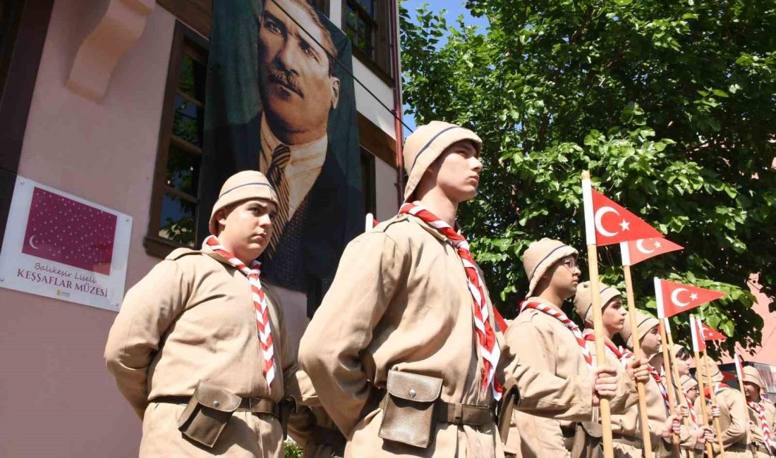 ‘Balıkesir Liseli Keşşaflar Müzesi’ açıldı Balıkesir Büyükşehir Belediyesi le Balıkesirliler Derneği iş birliğinde Birinci Dünya