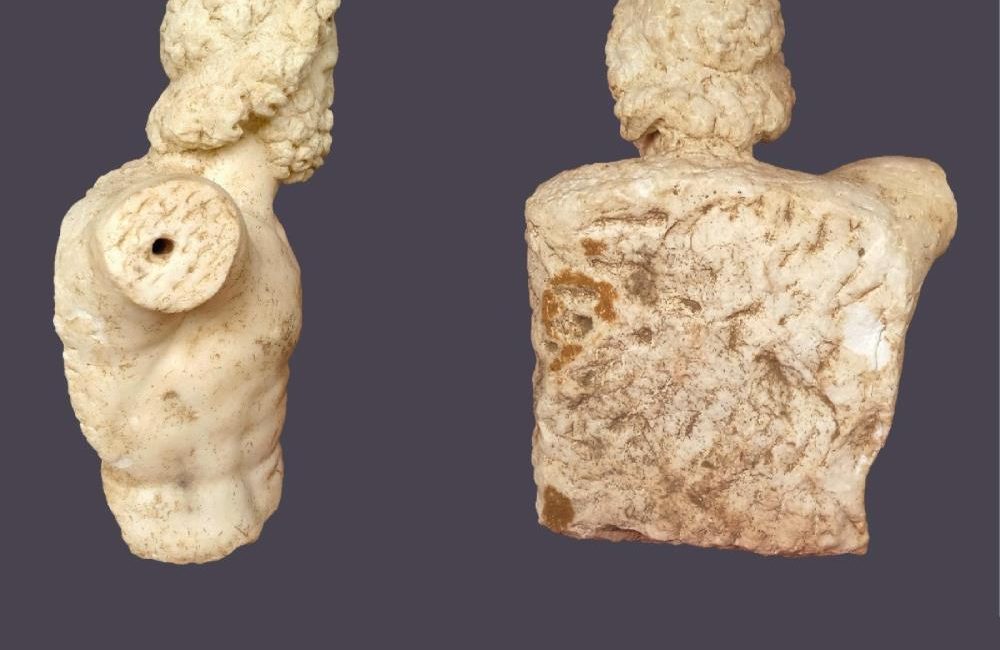 Aspendos Antik Kenti’nde Roma İmparatorluk Dönemi’ne ait iki heykel keşfedildi Kültür ve Turizm Bakanı Mehmet Nuri Ersoy, Aspendos Antik Kenti’nde