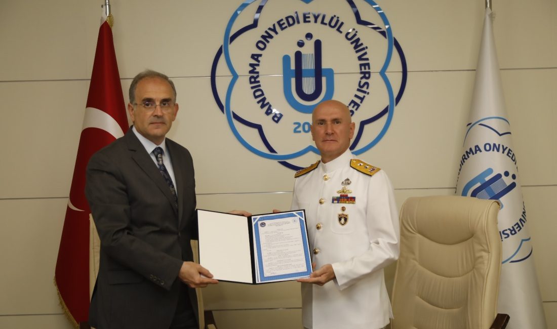 BANÜ, 6’ncı Ana Jet Üs ve Erdek Mayın Filosu Komutanlığı ile protokol imzaladı 6’ncı Ana Jet Üs Komutanlığı ve Erdek Mayın Filosu Komutanlığı