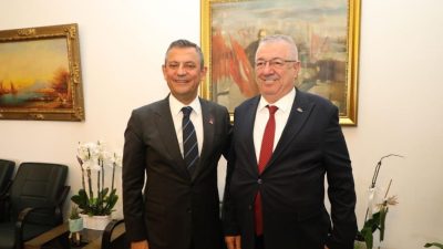Edremit Belediye Başkanı Mehmet Ertaş Ankara’da CHP Genel Başkanı Özgür