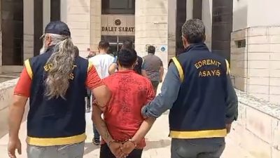 Edremit’te berberi silahla vurduktan sonra motosikletle kaçan zanlı, polisin güzergahı
