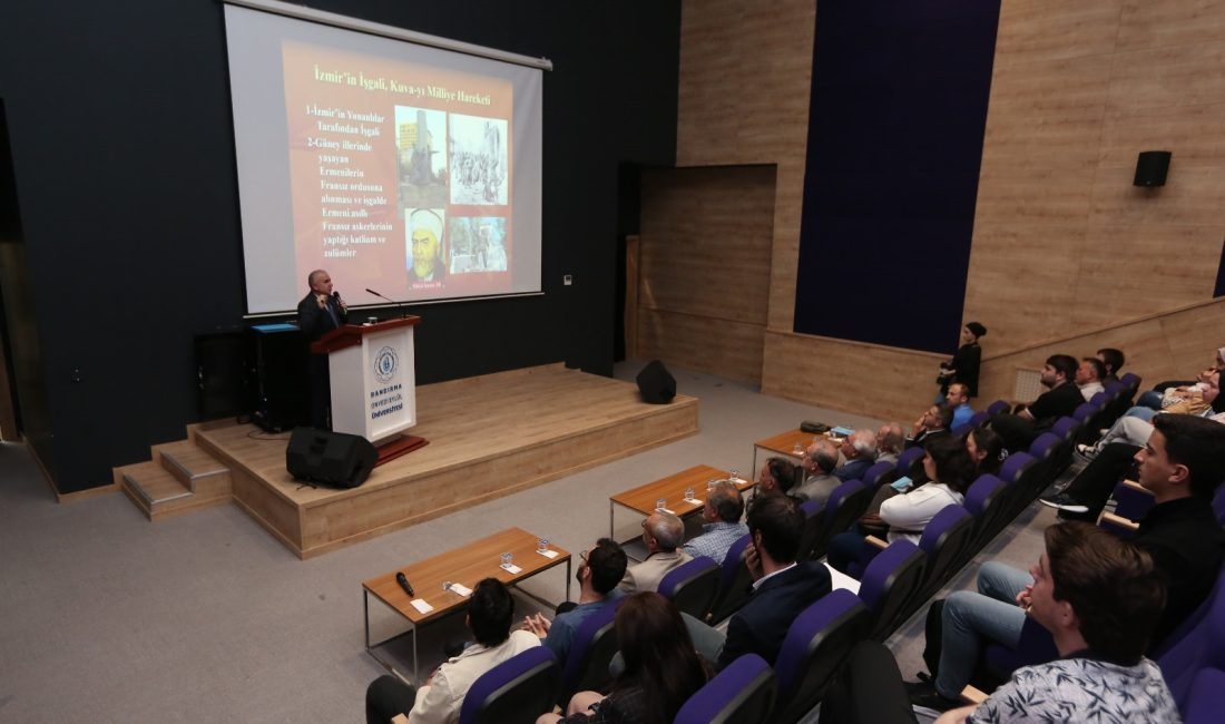 BANÜ’de İnsan ve Toplum Bilimleri Fakültesi tarafından düzenlenen “Bandırma’da Kuvâ-yı