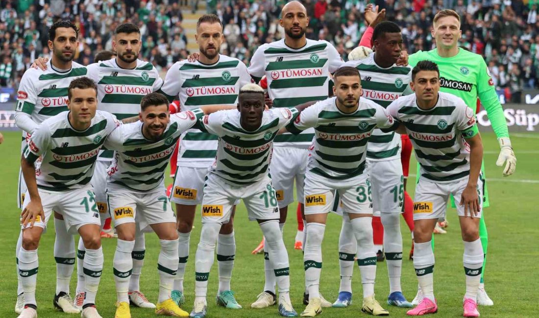 Konyaspor, Galatasaray karşısında ligde kalmaya oynayacak Konyaspor, Trendyol Süper Lig’de sezonun son maçında şampiyonluk mücadelesi veren