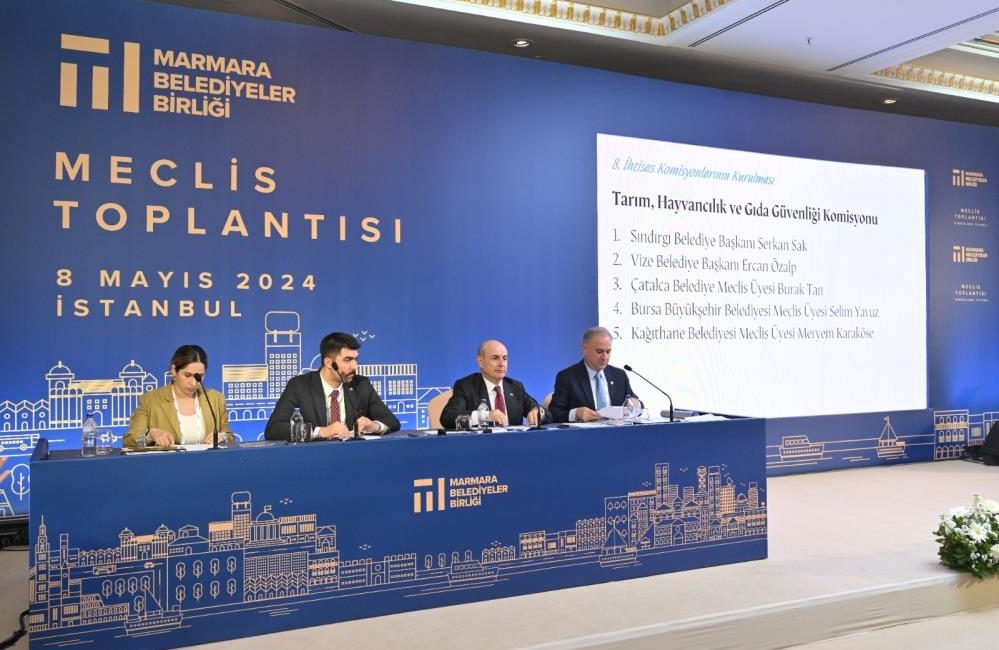 Başkan Sak, Tarım, Hayvancılık ve Gıda Güvenliği Komisyonu’na seçildi Marmara Belediyeler Birliği Meclis Toplantısı’nın 2024 yılı olağan birinci toplantısında,
