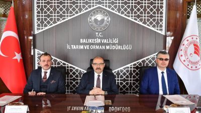 Balıkesir’de Vali İsmail Ustaoğlu’nun başkanlığında Balıkesir İl Su Kurulu toplantısı